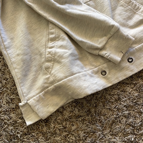 Hand Distressed Swoopneck Crewneck - Picture 4 of 4